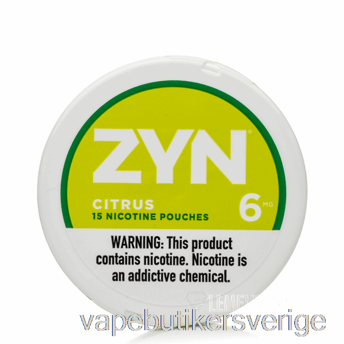 Vape Sverige Zyn Nikotinpåsar - Citrus 6mg
